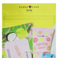 Custome eyelash brush curler mylar bag